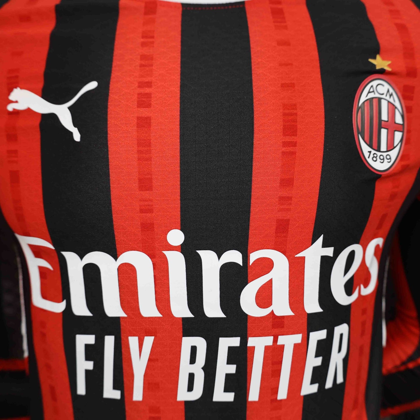 Maillot Domicile Player Manche Longue AC Milan 2024-2025