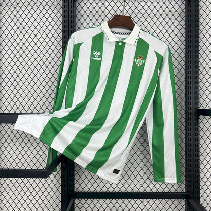Maillot Domicile Long Sleeve Manches Longues Real Betis 2024-2025