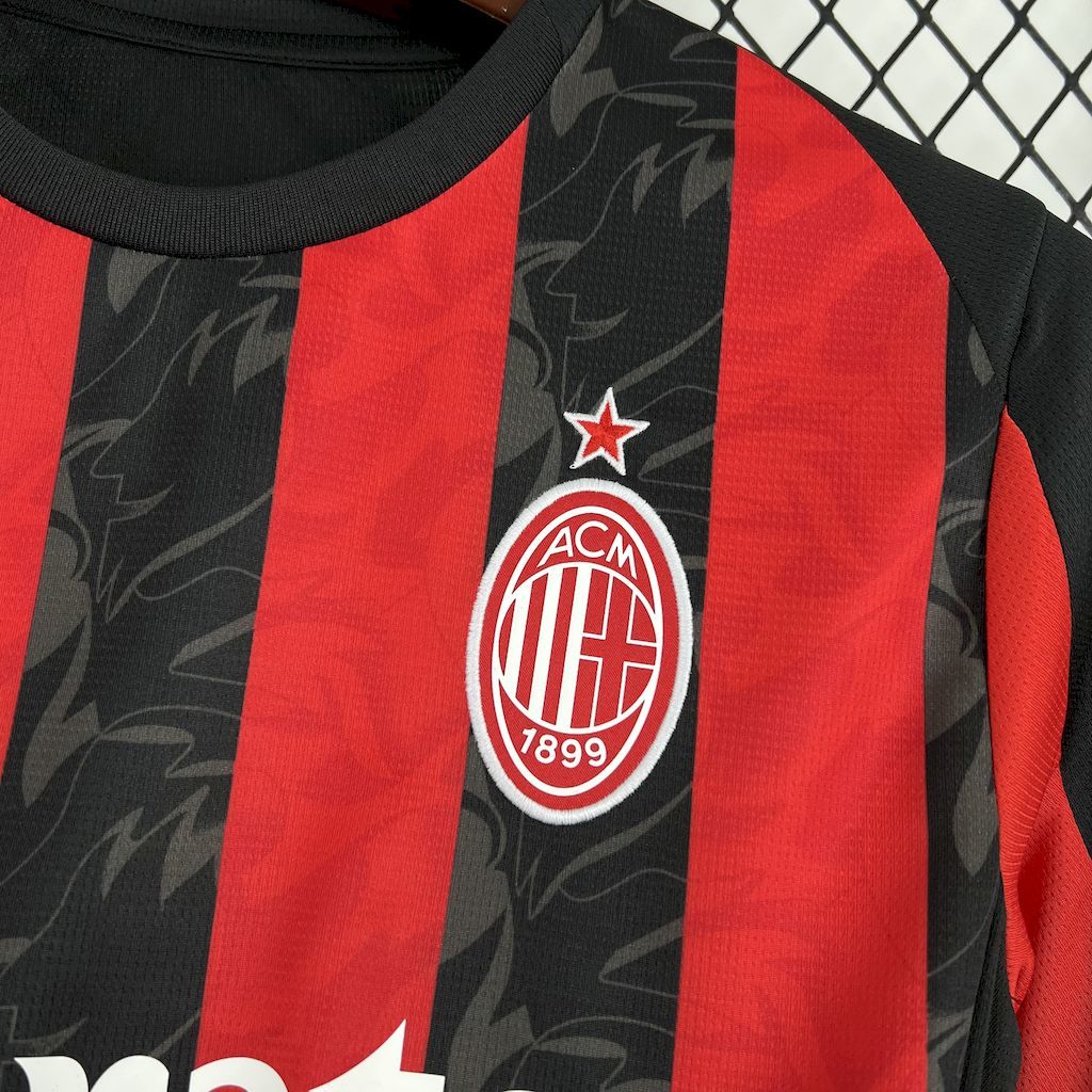 Maillot Domicile AC Milan 2025-2026