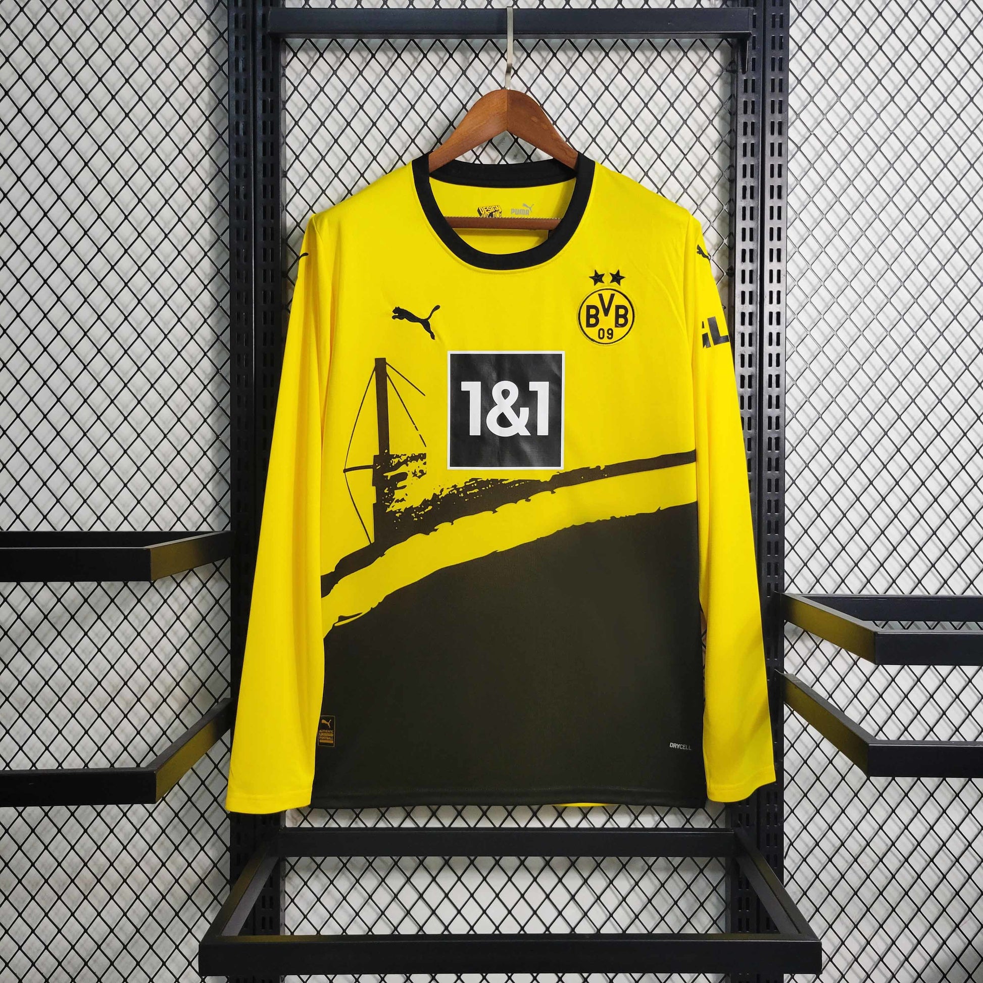 Maillot Domicile Manche Longue Borussia Dortmund 2023-2024