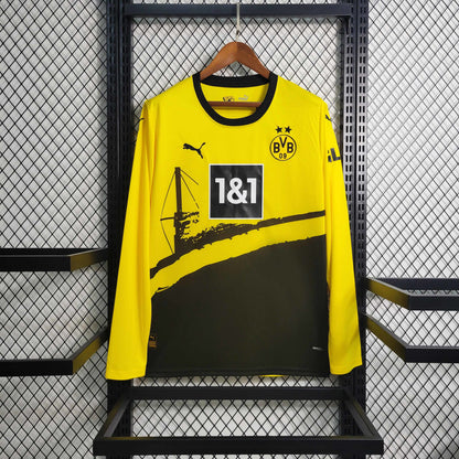 Maillot Domicile Manche Longue Borussia Dortmund 2023-2024