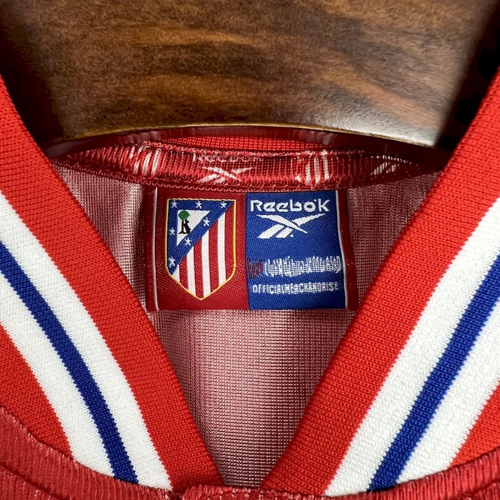 Maillot Domicile Retro Vintage Atletico Madrid 1999-2000