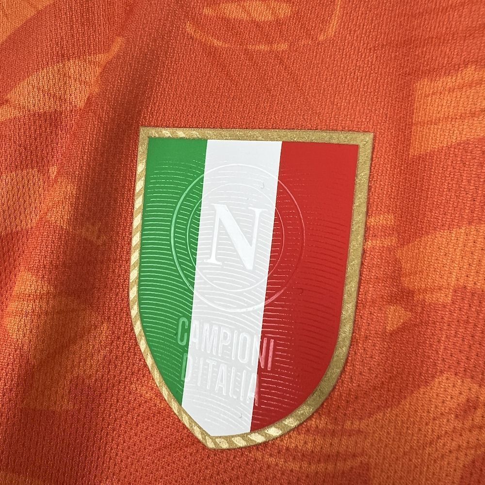 Maillot Edition Special Orange Halloween SSC Naples 2025-2026