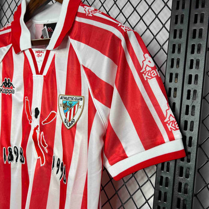 Maillot Domicile Retro Athletic Bilbao 1997-1998