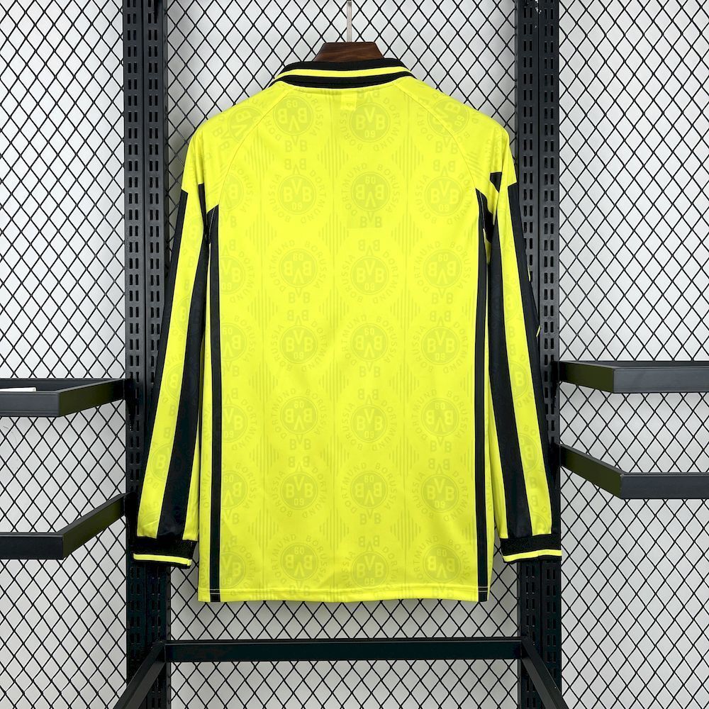 Maillot Domicile Retro Manche Longue Borussia Dortmund 1996-1997