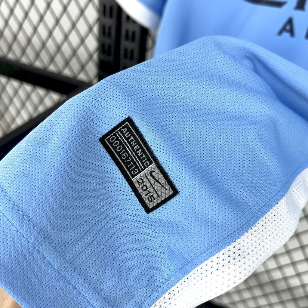 Maillot Domicile Retro Manchester City 2015-2016