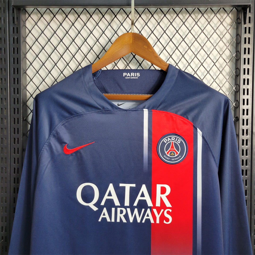 Maillot Domicile Long Sleeve Manches Longues PSG 2023-2024
