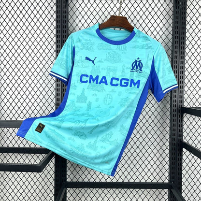 Maillot Gardien Blue Marseille 2025-2026