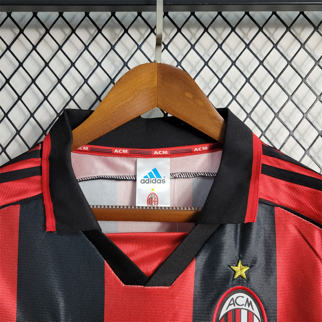 Maillot Domicile Retro AC Milan 1998-1999