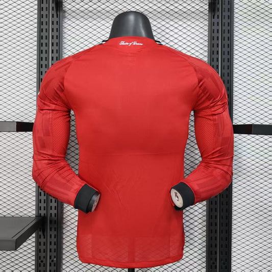 Maillot Domicile Player Manche Longue Manchester United 2025-2026