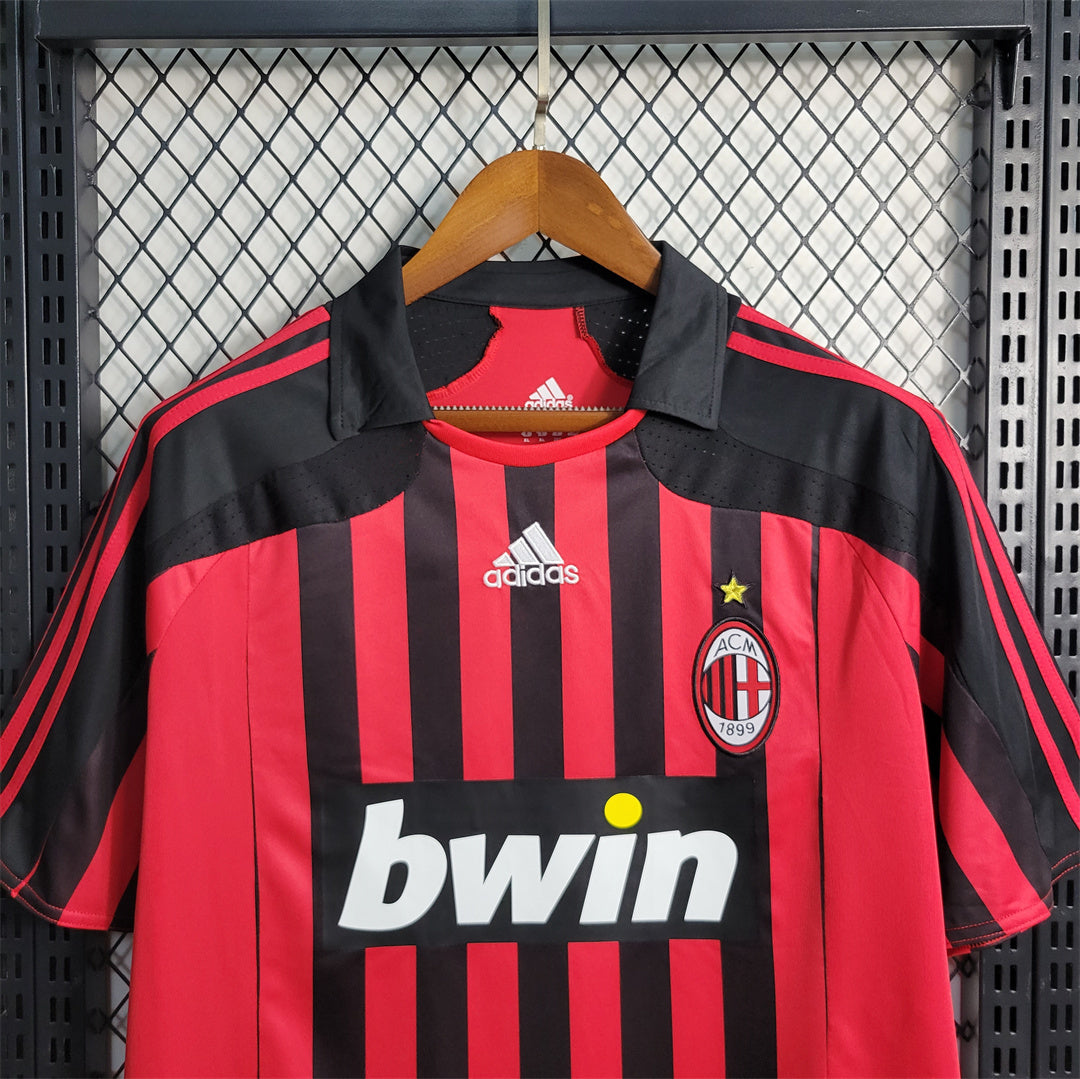 Maillot Domicile Retro AC Milan 2007-2008