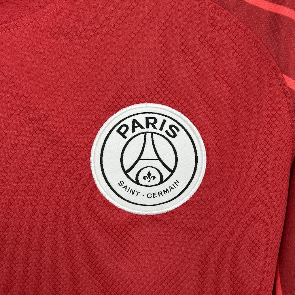Maillot Gardien Red Long Sleeve Manches Longues PSG 2025-2026
