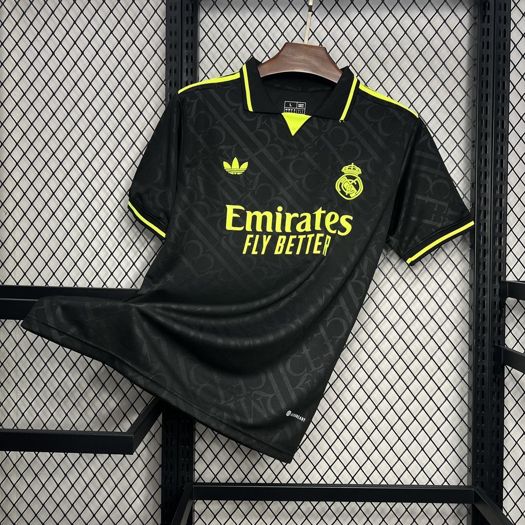 Maillot Black Neon Real Madrid 2024-2025