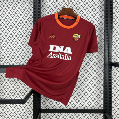 Maillot Domicile Retro AS Roma 2000-2001