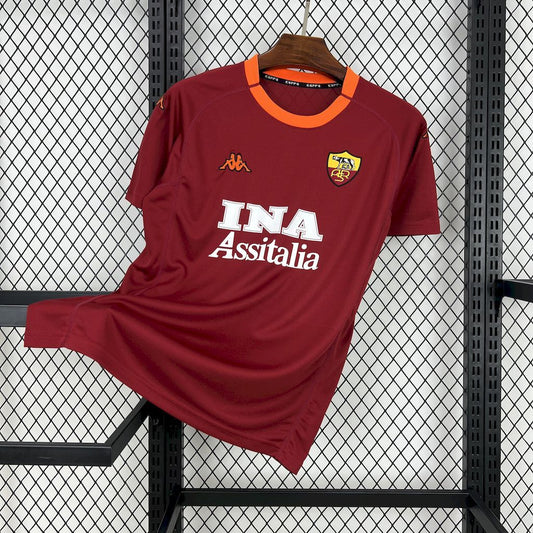 Maillot Domicile Retro AS Roma 2000-2001