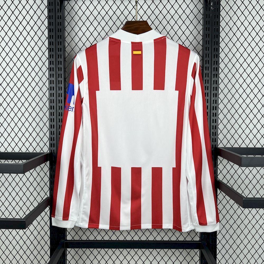 Maillot Domicile Long Sleeve Manches Longues Atletico Madrid 2025-2026