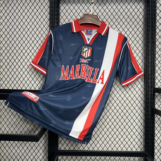 Maillot Exterieur Retro Vintage Atletico Madrid 1998-1999