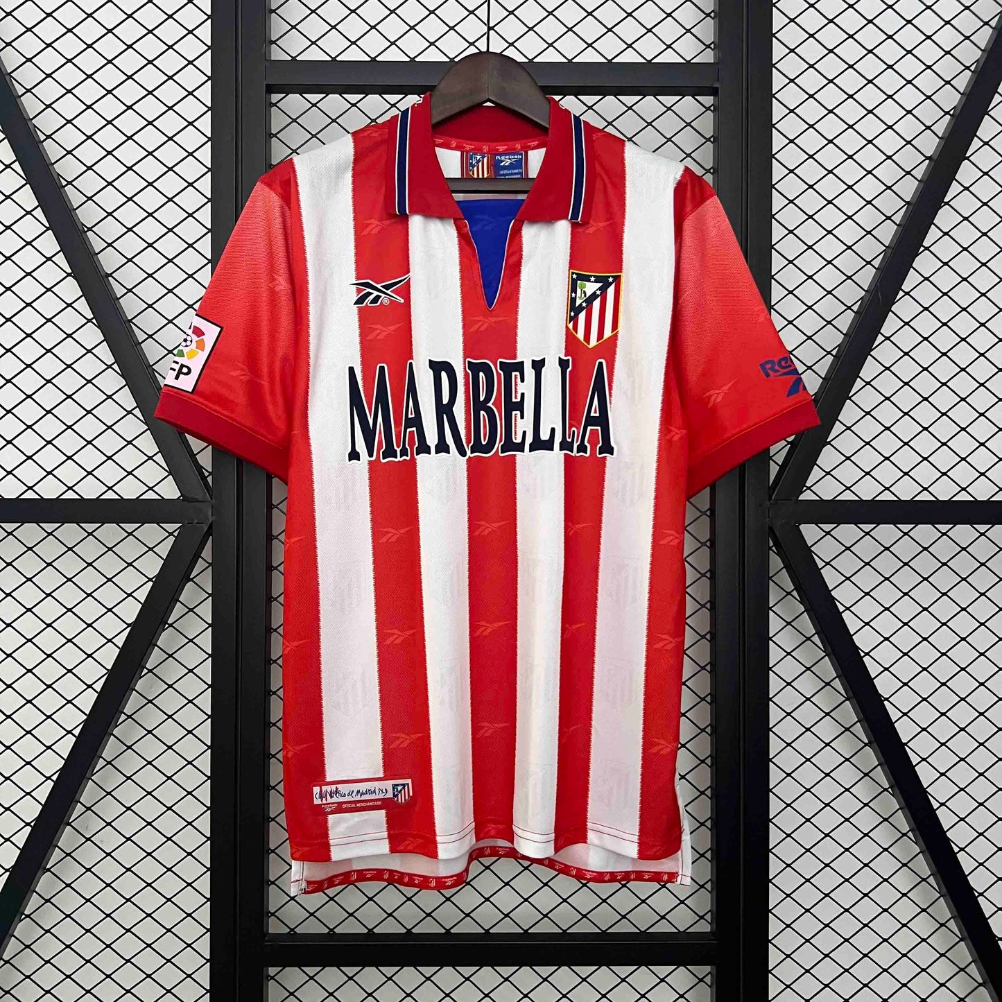 Maillot Domicile Retro Vintage Atletico Madrid 1998-1999