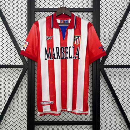 Maillot Domicile Retro Vintage Atletico Madrid 1998-1999