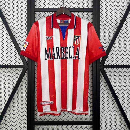 Maillot Domicile Retro Vintage Atletico Madrid 1998-1999