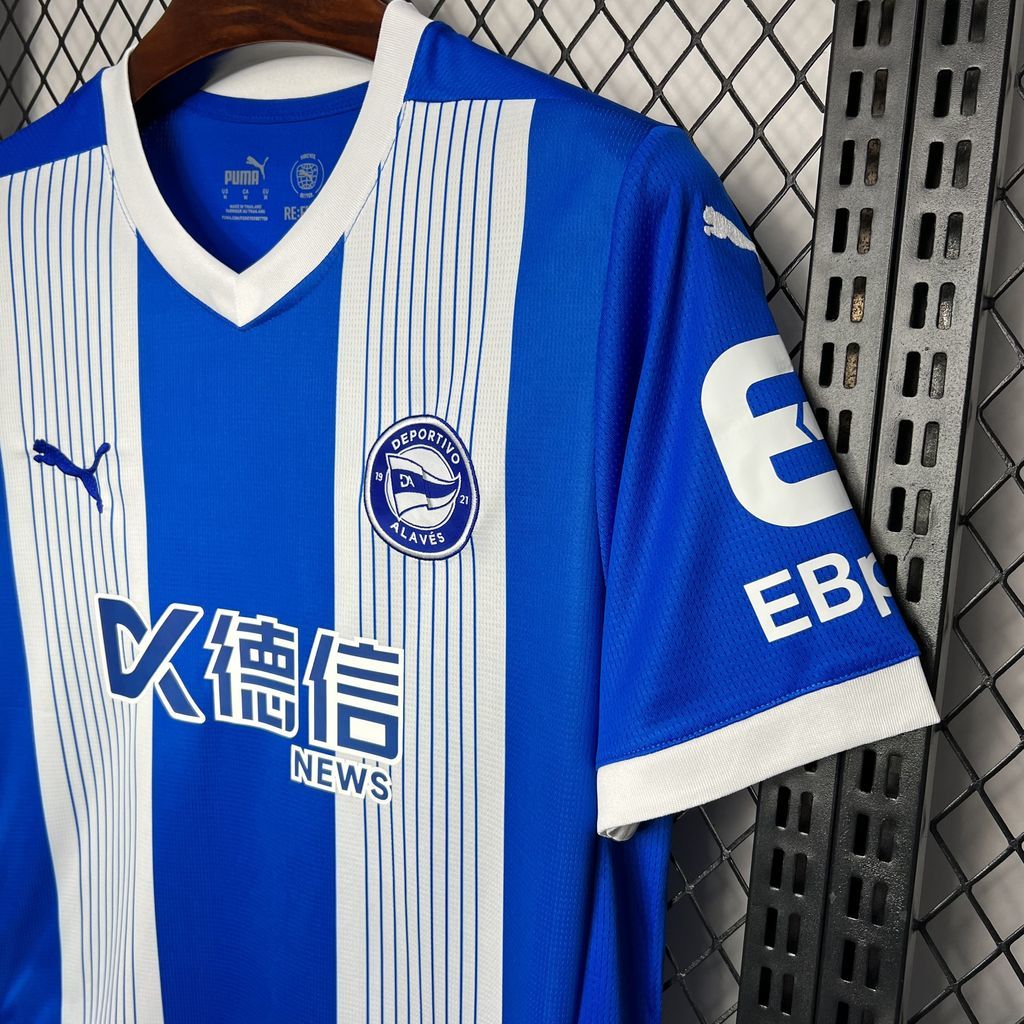 Maillot Domicile Alaves 2024-2025