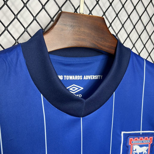 Maillot Domicile Ipswich Town 2024-2025