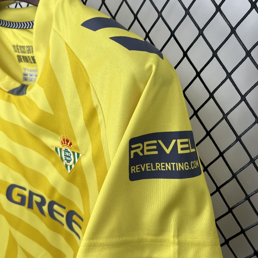 Maillot Gardien Yellow Real Betis 2025-2026