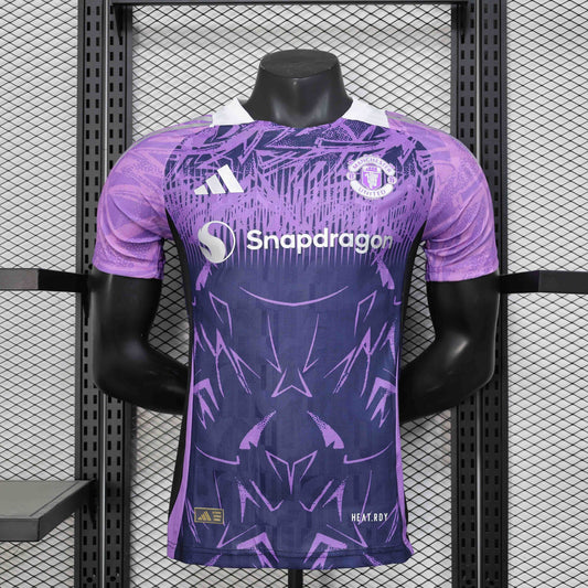 Maillot Edition Spéciale Violet Mirage Player Manchester United 2024-2025
