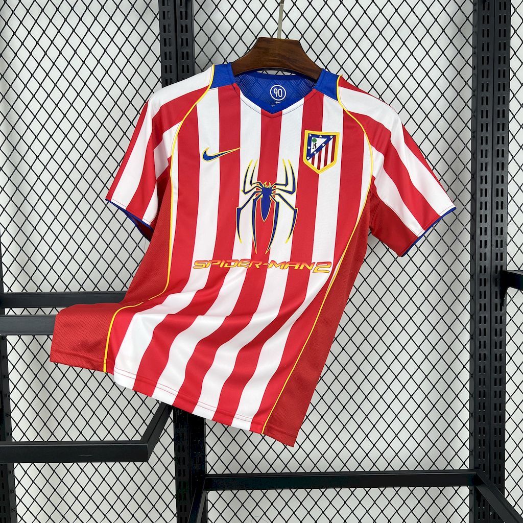 Maillot Domicile Retro Atletico Madrid 2004