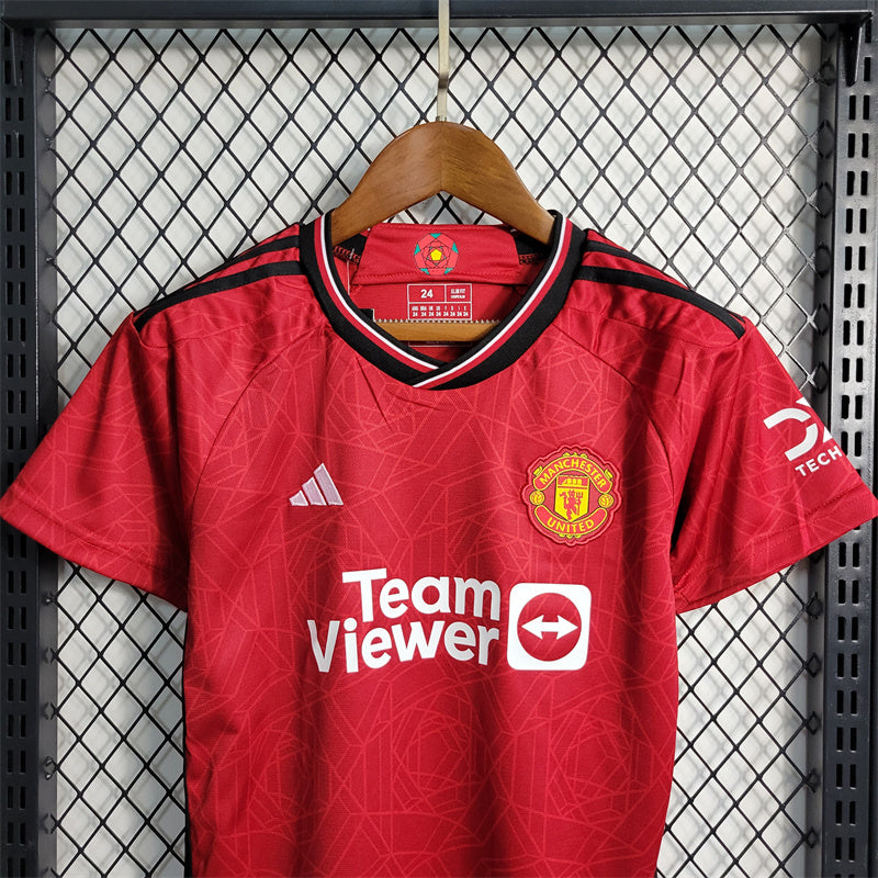 Ensemble Manchester United Domicile Enfant 2023-2024
