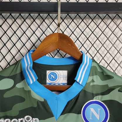 Maillot Domicile Retro SSC Naples 2013-2014