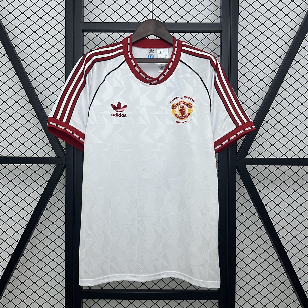 Maillot Exterieur Retro Manchester United 1991
