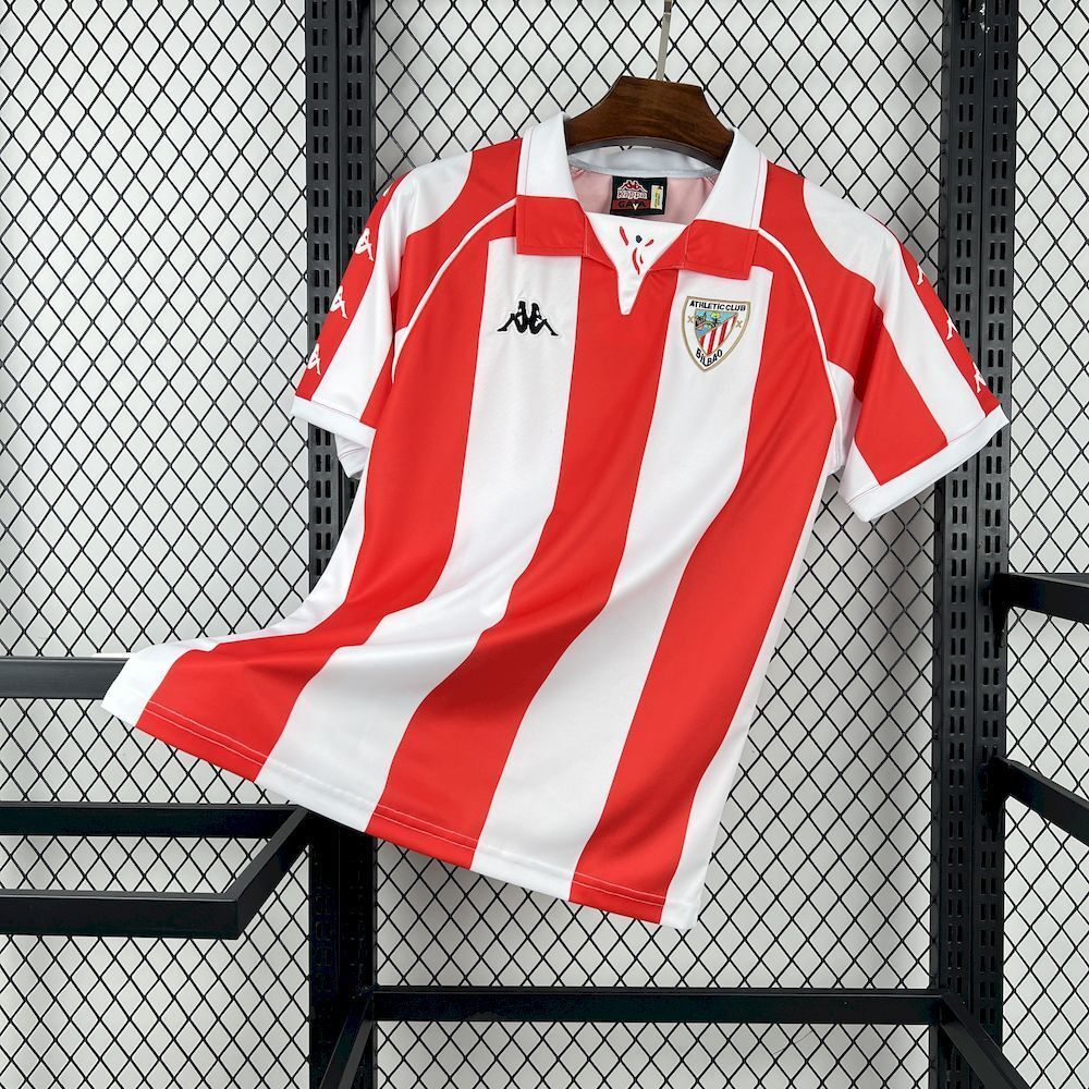 Maillot Domicile Retro Vintage Athletic Bilbao 1998-1999