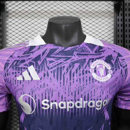 Maillot Edition Spéciale Violet Mirage Player Manchester United 2024-2025