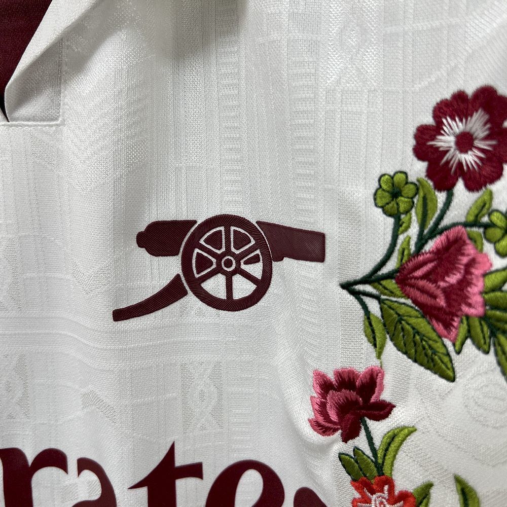 Maillot Edition Spéciale Floral Embroidery Arsenal 2025-2026
