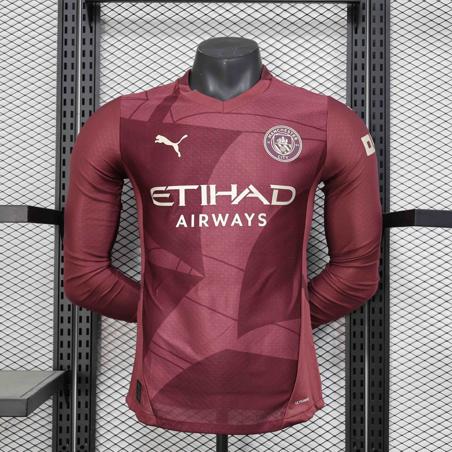 Maillot Third Player Manche Longue Manchester City 2024-2025