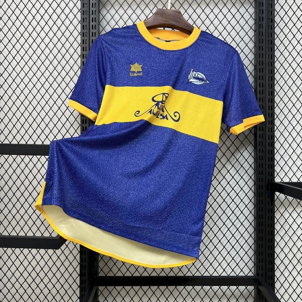 Maillot Deportivo Retro Champions League Alaves 2000-2001