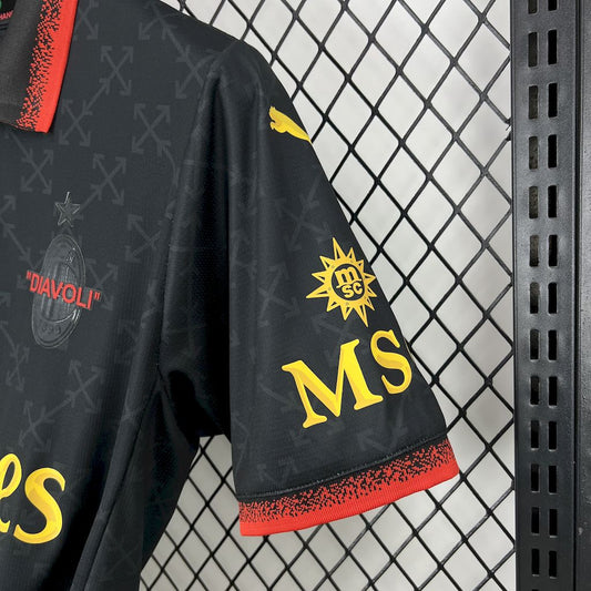 Maillot Domicile Edition Spéciale AC Milan x OFF White