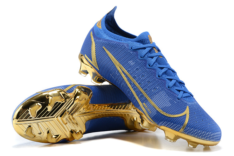 Nike Mercurial Vapor 14 Elite FG Gold Blue
