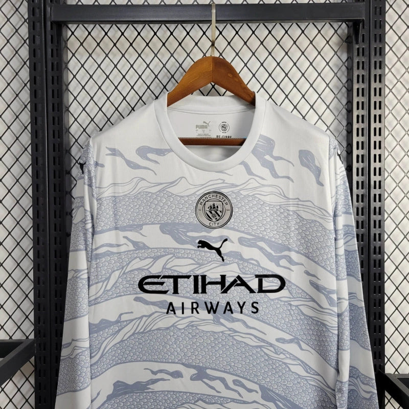 Maillot Manche Longue Manchester City 2024-2025