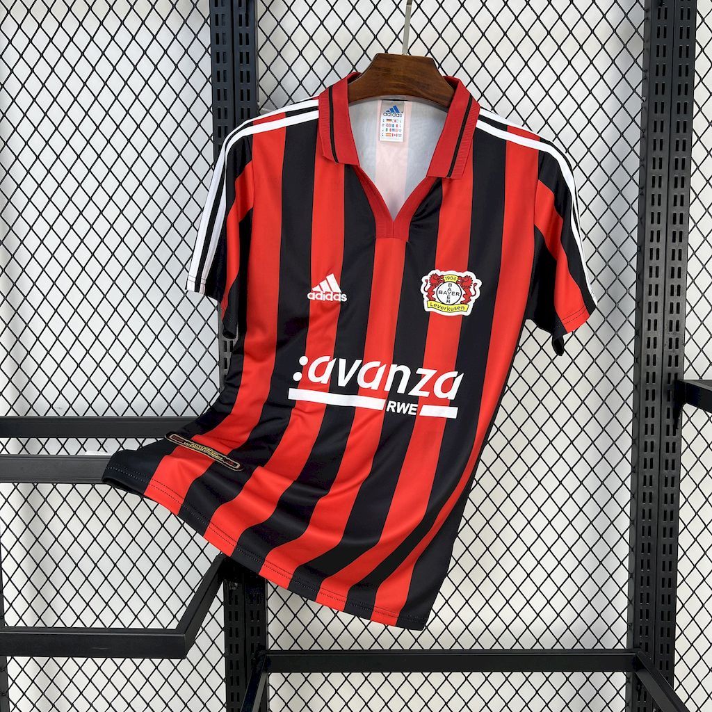 Maillot Domicile Retro Bayer Leverkusen 2000-2001