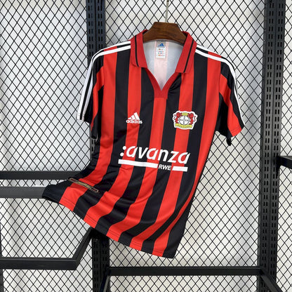 Maillot Domicile Retro Bayer Leverkusen 2000-2001