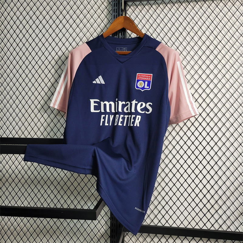 Maillot Entrainement Blue Suit Size S-XXL Olympique Lyonnais 2023-2024