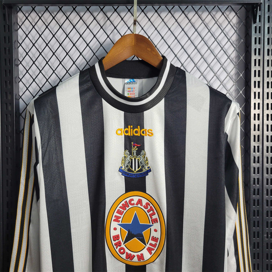 Maillot Domicile Retro Manche Longue Newcastle 1997-1998