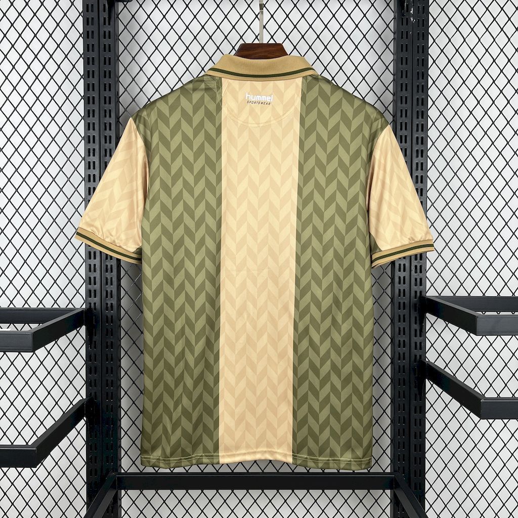 Maillot Beige&amp;Green Travel AAAA Real Betis 2025-2026