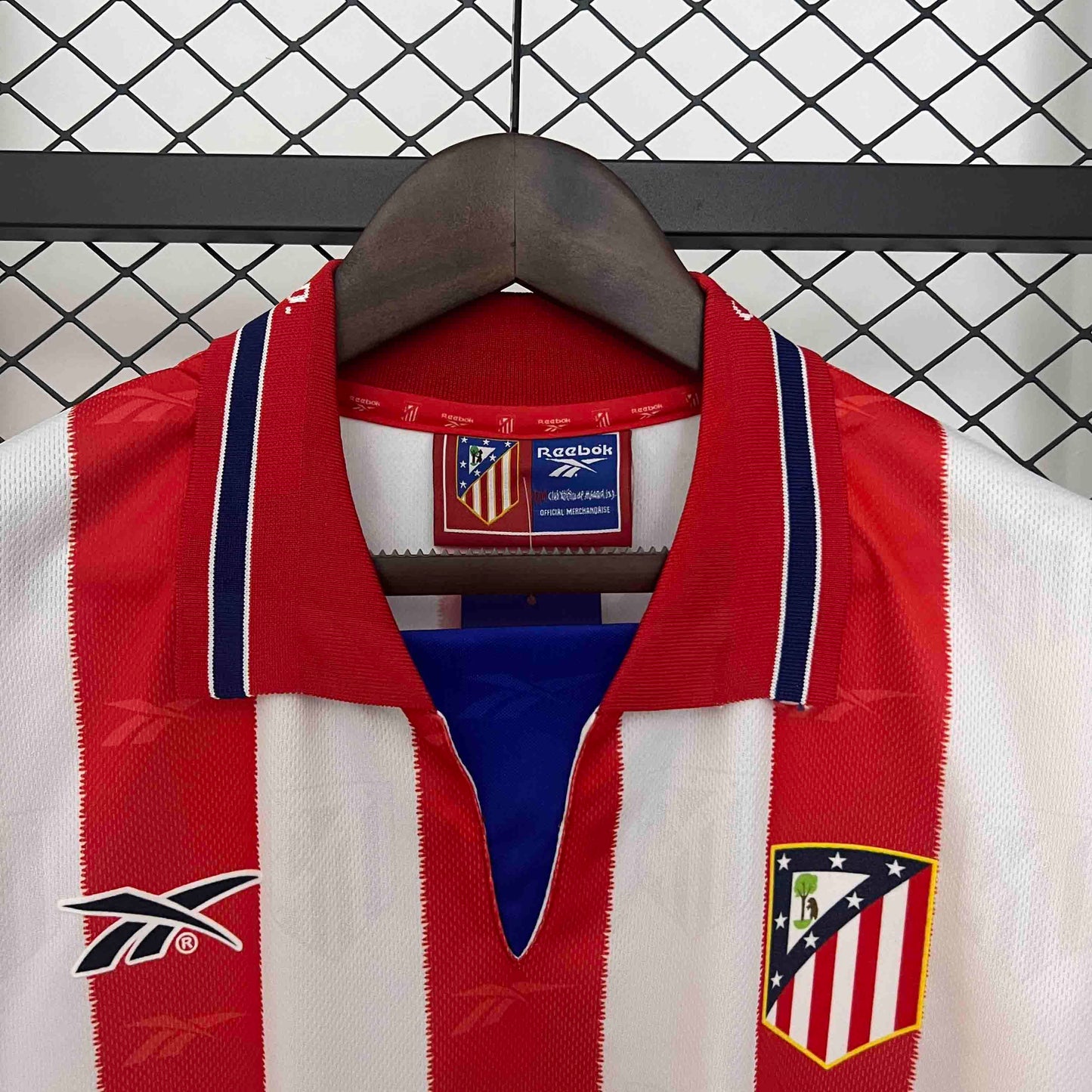 Maillot Domicile Retro Vintage Atletico Madrid 1998-1999