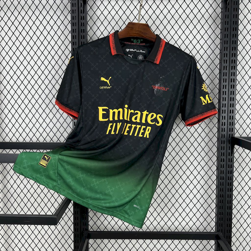 AC Milan x OFF-White Special Edition Home Jersey
