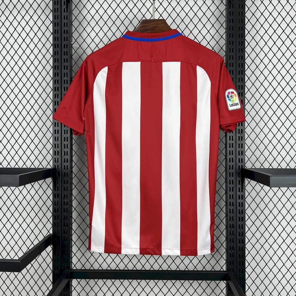 Maillot Domicile Retro Vintage Atletico Madrid 2016-2017