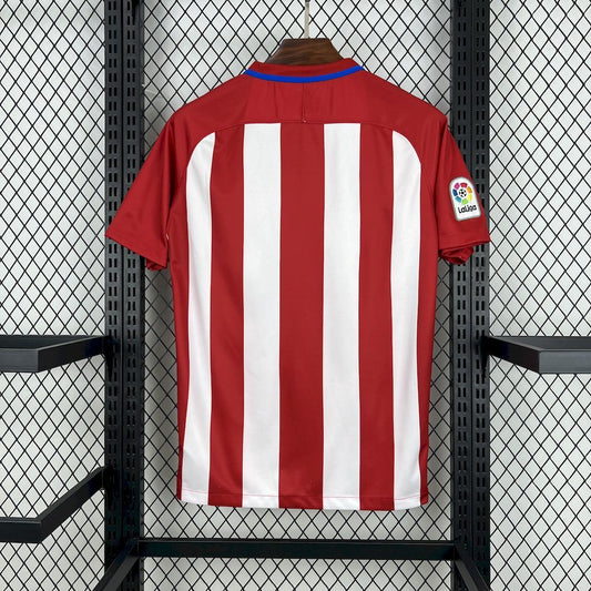 Maillot Domicile Retro Vintage Atletico Madrid 2016-2017