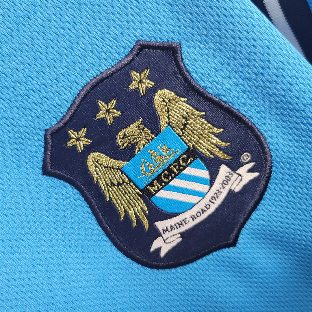 Maillot Domicile Retro Manchester City 2001-2002